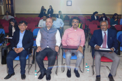 Judges at Semi Final round along with President (CTC) and Principal (H. R. College)