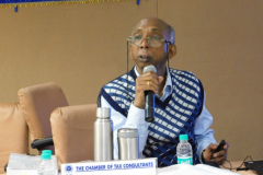 CA A. R. Krishnan addressing the delegates