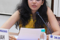 CA Charmi Shah addressing the delegates