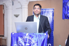 CA Ashit Shah addressing the delegates